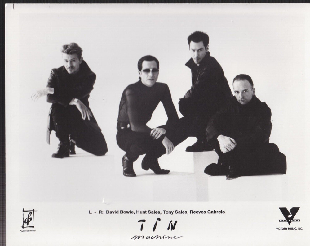 tin machine tin machine II  press kit  1991 David bowie