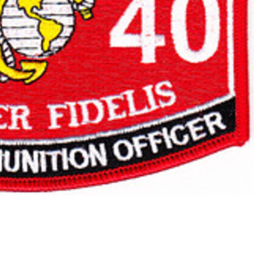 2340 Ground Ammunition Officer MOS Patch