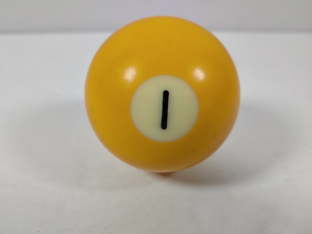 #1 Pool Ball 2 1/4" Replacement Billiard Unbranded