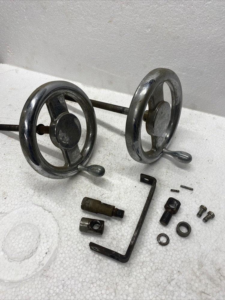 Sprunger Table Saw Md 9"  Wheel Handles & Elevations  Angle Screw Rods   SBS-28