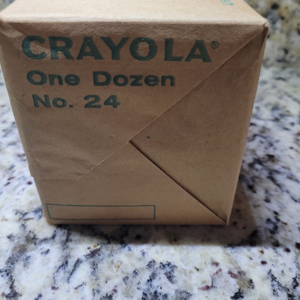Vintage Binney & Smith Crayola Crayons Full Case Original Wrapper 12 Boxes #24