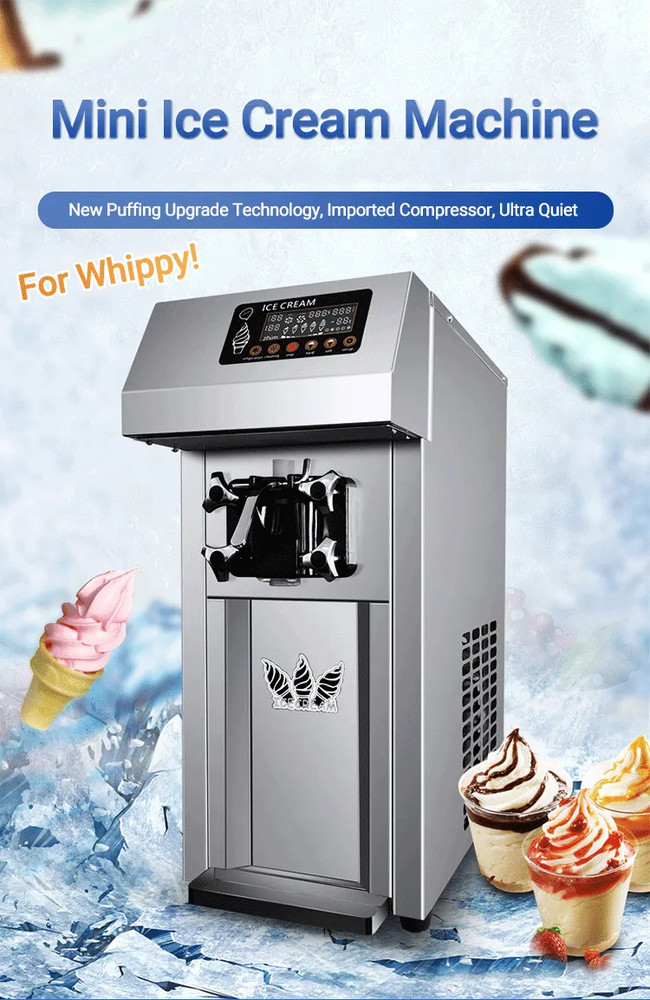High Quality Commerical Ice Cream Machine Automatic Ice Cream Maker Machine