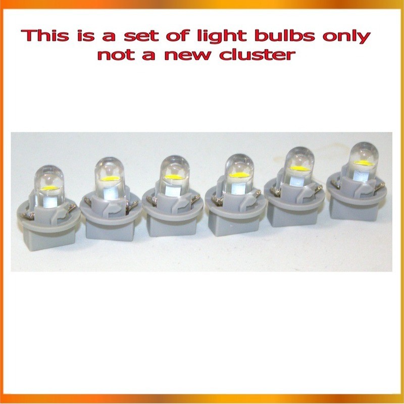 95-99 Silverado and SUV’s Instrument Cluster LED Bulbs