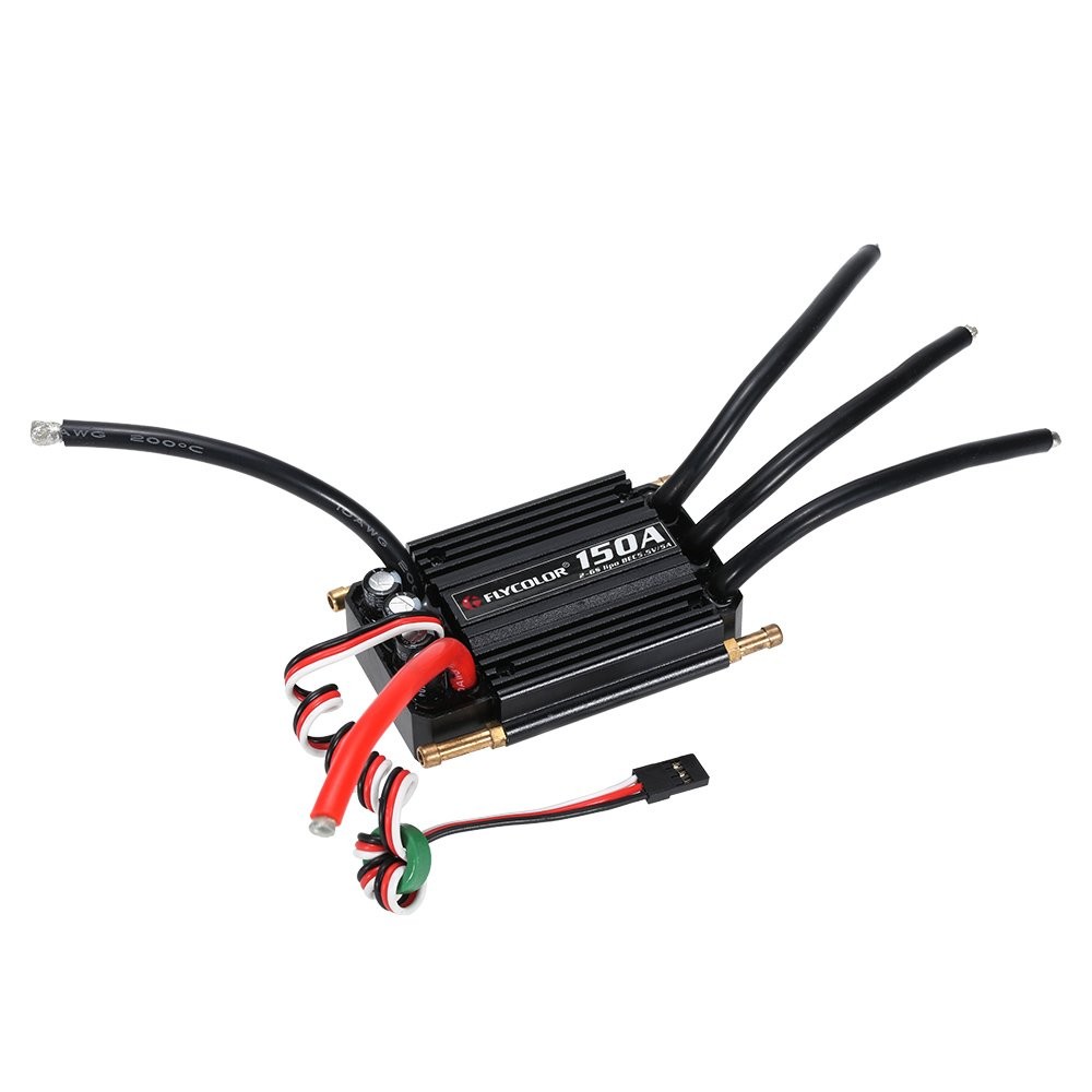 Goolsky Flycolor Waterproof 150A Brushless ESC Electronic Speed Controller wi
