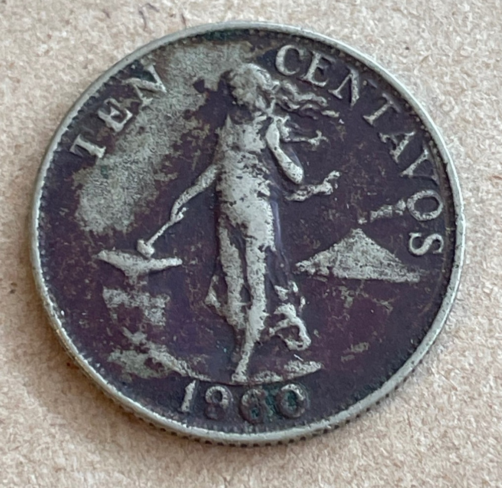 1960 Philippines 10 Centavos
