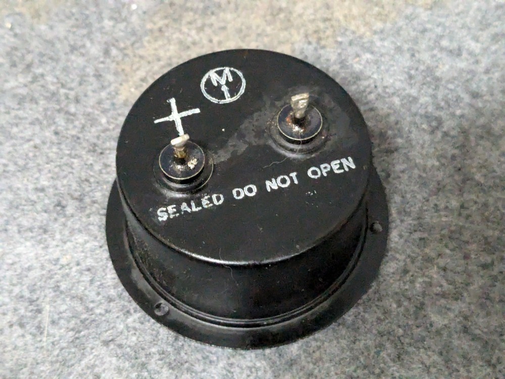 Marion Instruments Division Null Indicator Panel Meter -5 to +5, #21 HS2