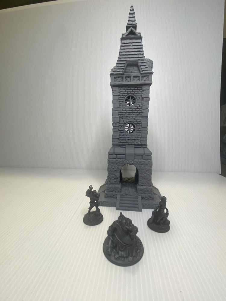 Fantasy: Clock Tower - DND Malifaux AOS (28mm Scale)