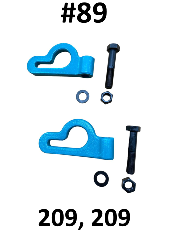 SET#89 - TWO (2) MO CLAMP STYLE #1450 Numerous Angle Puller (NAP) Frame Machine