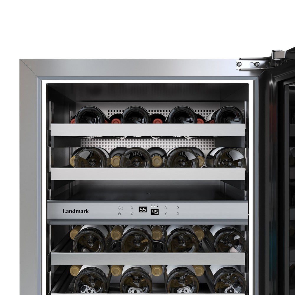 Landmark L3124UI2WGRH 24"W 37 Bottle Capacity Panel Ready Wine - Panel Ready