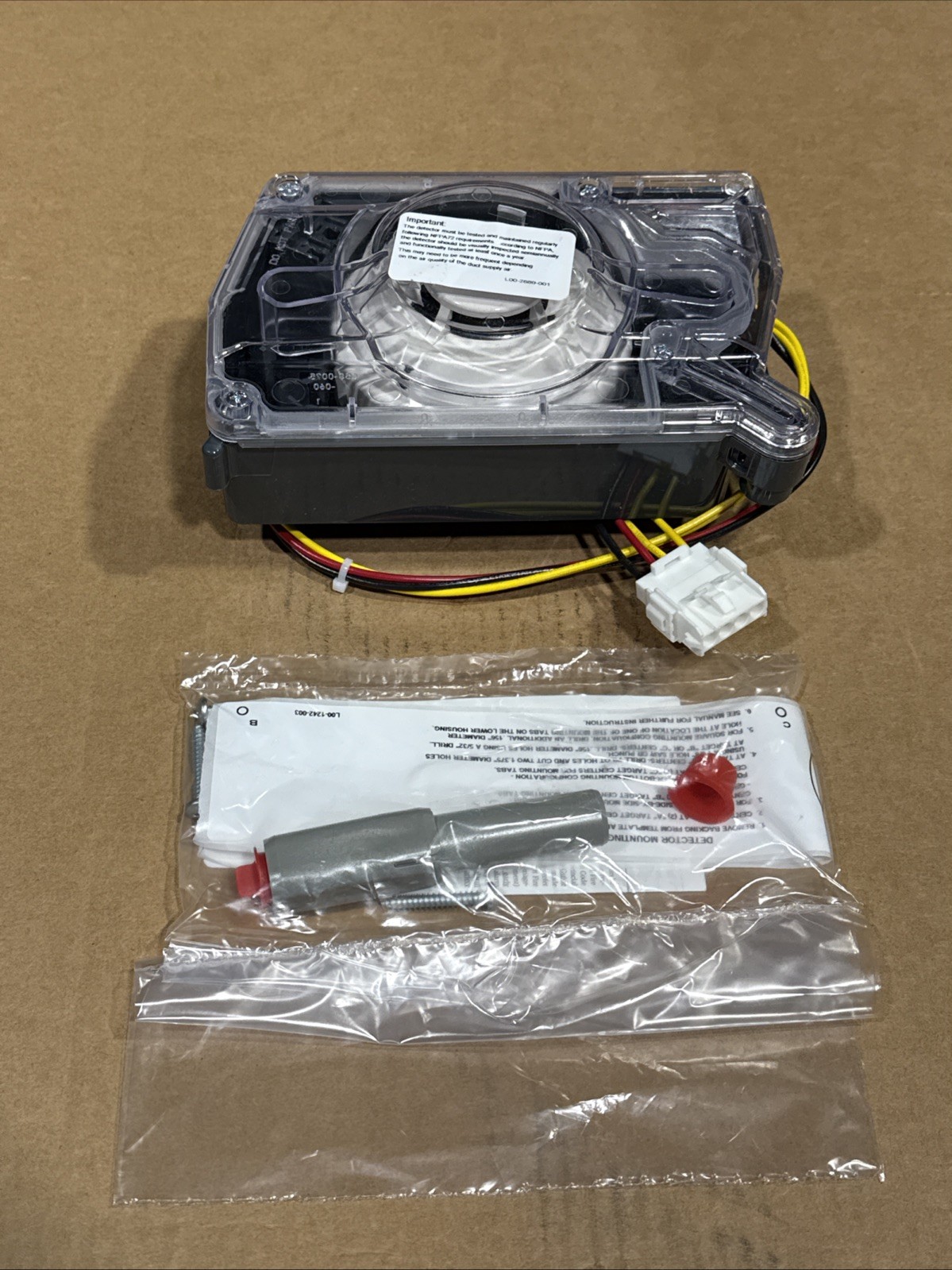 System Sensor Model: LD4S 4-wire Duct Smoke Detector Lennox 102325-01 New