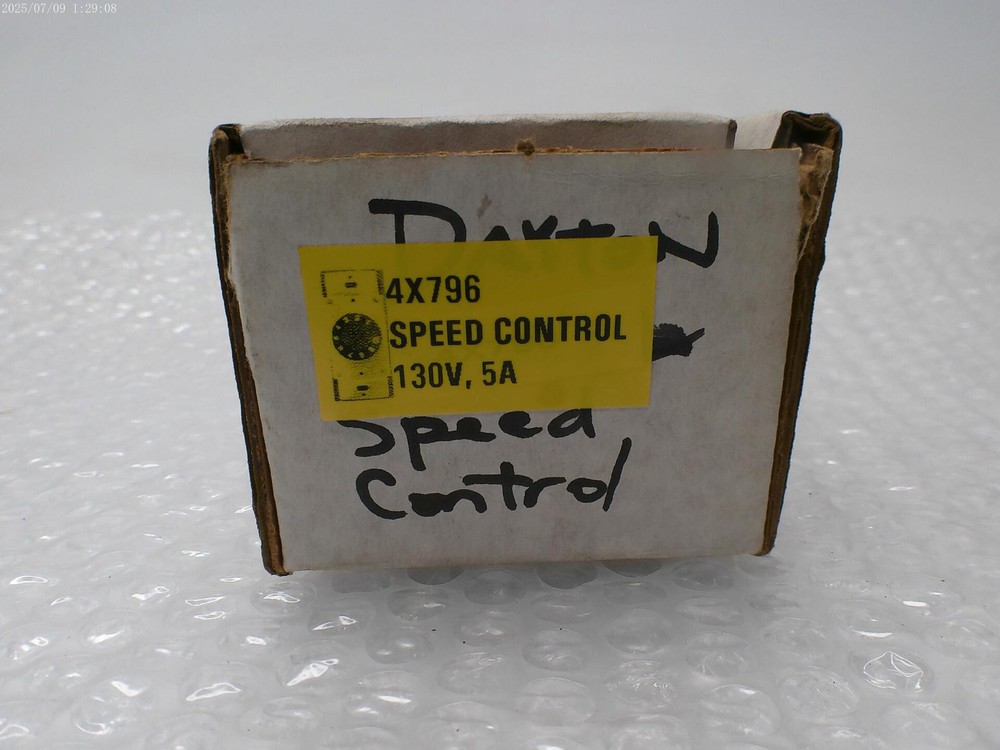 DAYTON 4X796C SPEED CONTROL NSNP