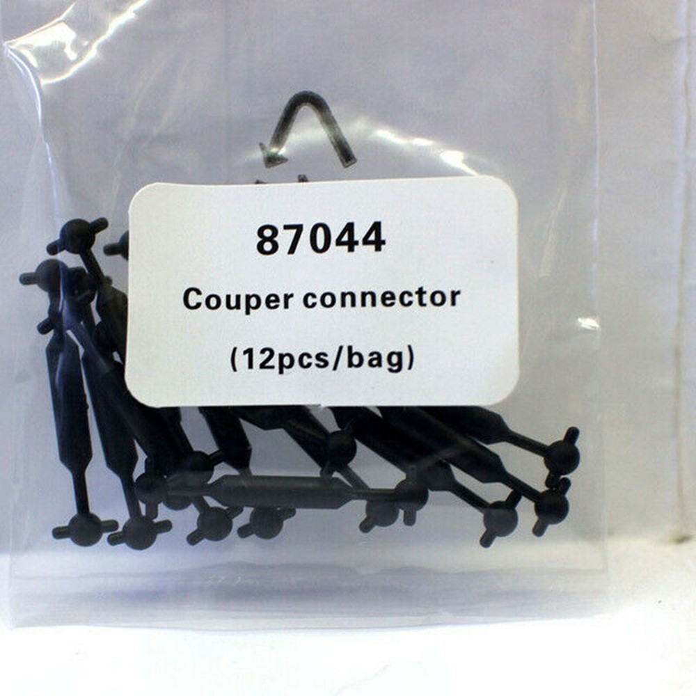 HO Scale 1:87 Model Train Coupler Connector Rods Drive Replacement Accessories
