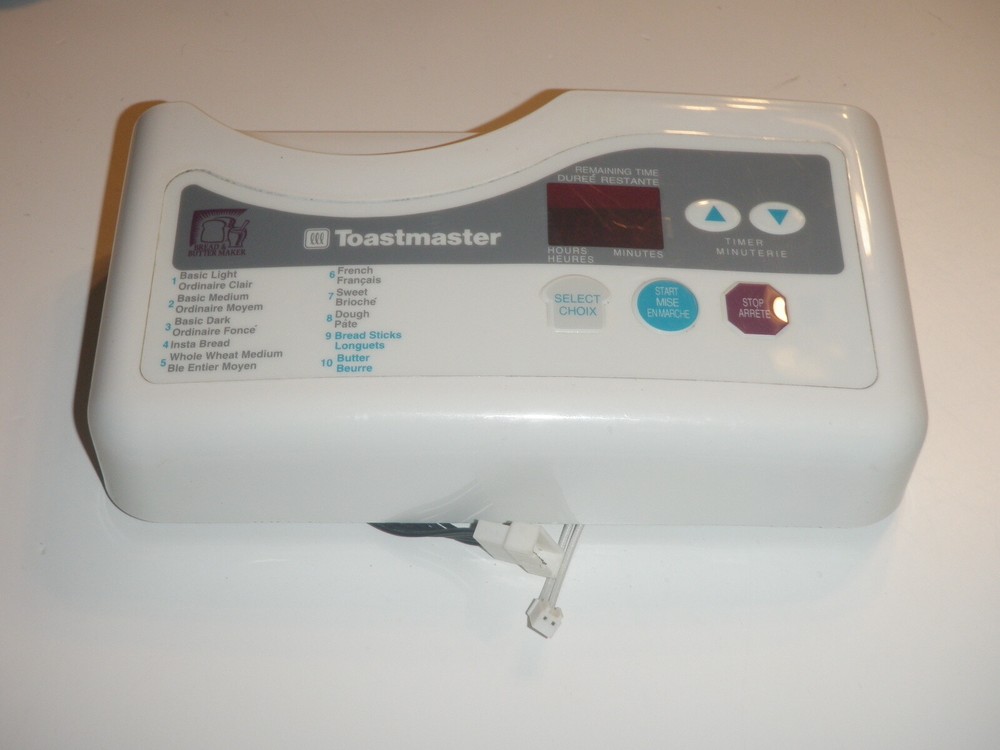 Toastmaster bread maker machine Electronic Touch Control Panel for Model 1185