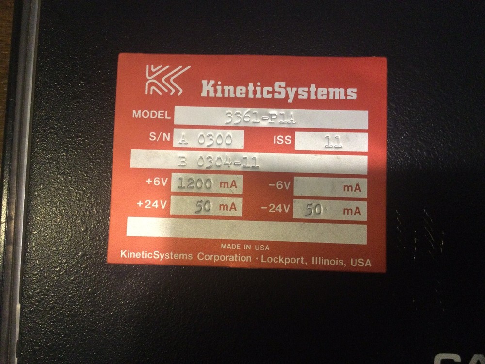 Kinetic System 3361-P1A 3361 Stepping Motor Controller, 3361