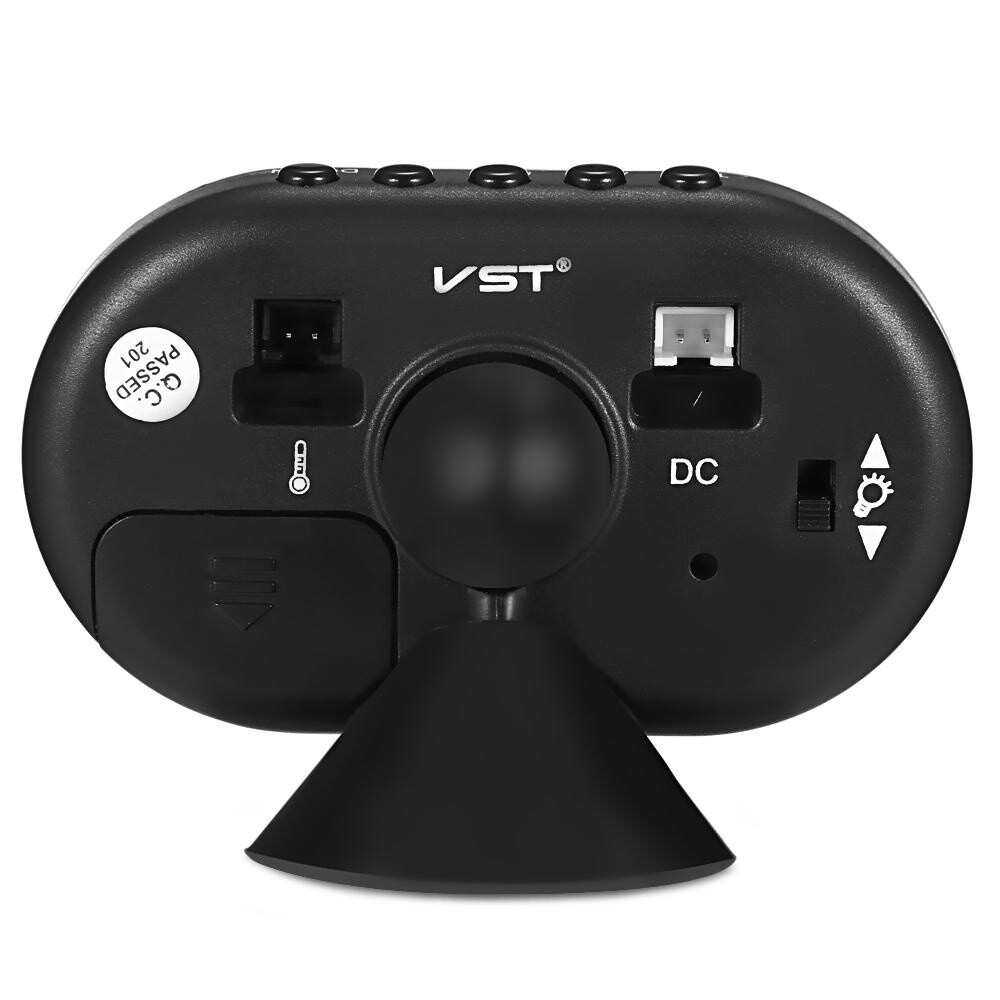 Auto Electronic Car Thermometer Voltmeter Temperature Clock LED Digital Display