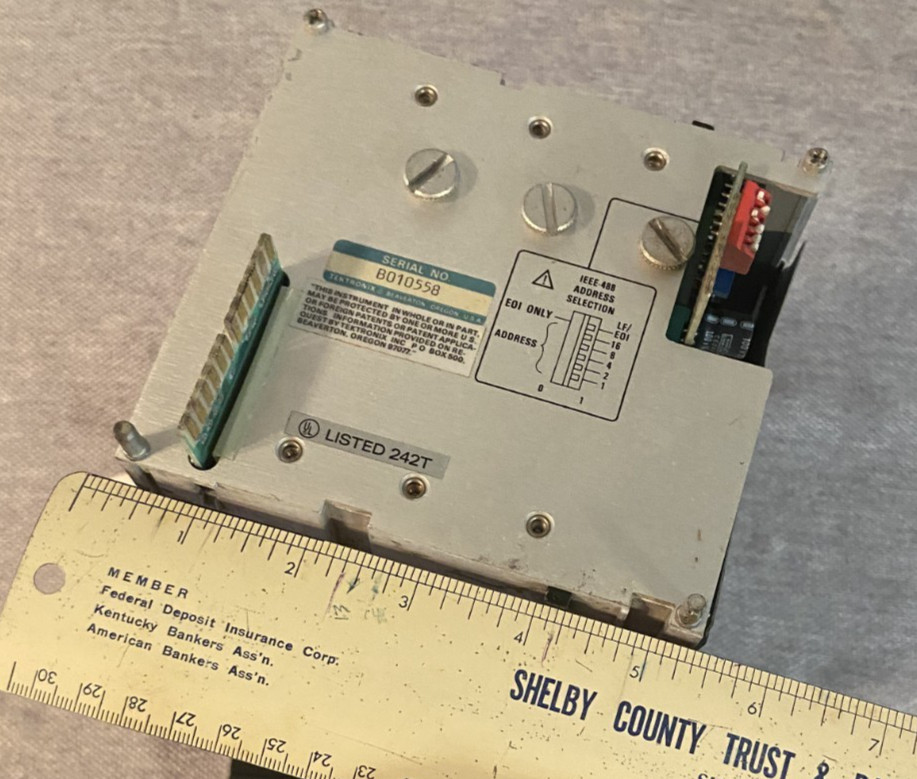 1980S NASA SPACE SHUTTLE PROGRAMMABLE MULTI-FUNCTION INTERFACE HOUSING