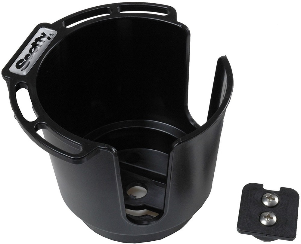 Scotty Cup Holder Universal Mount - Black Mounting Solution
