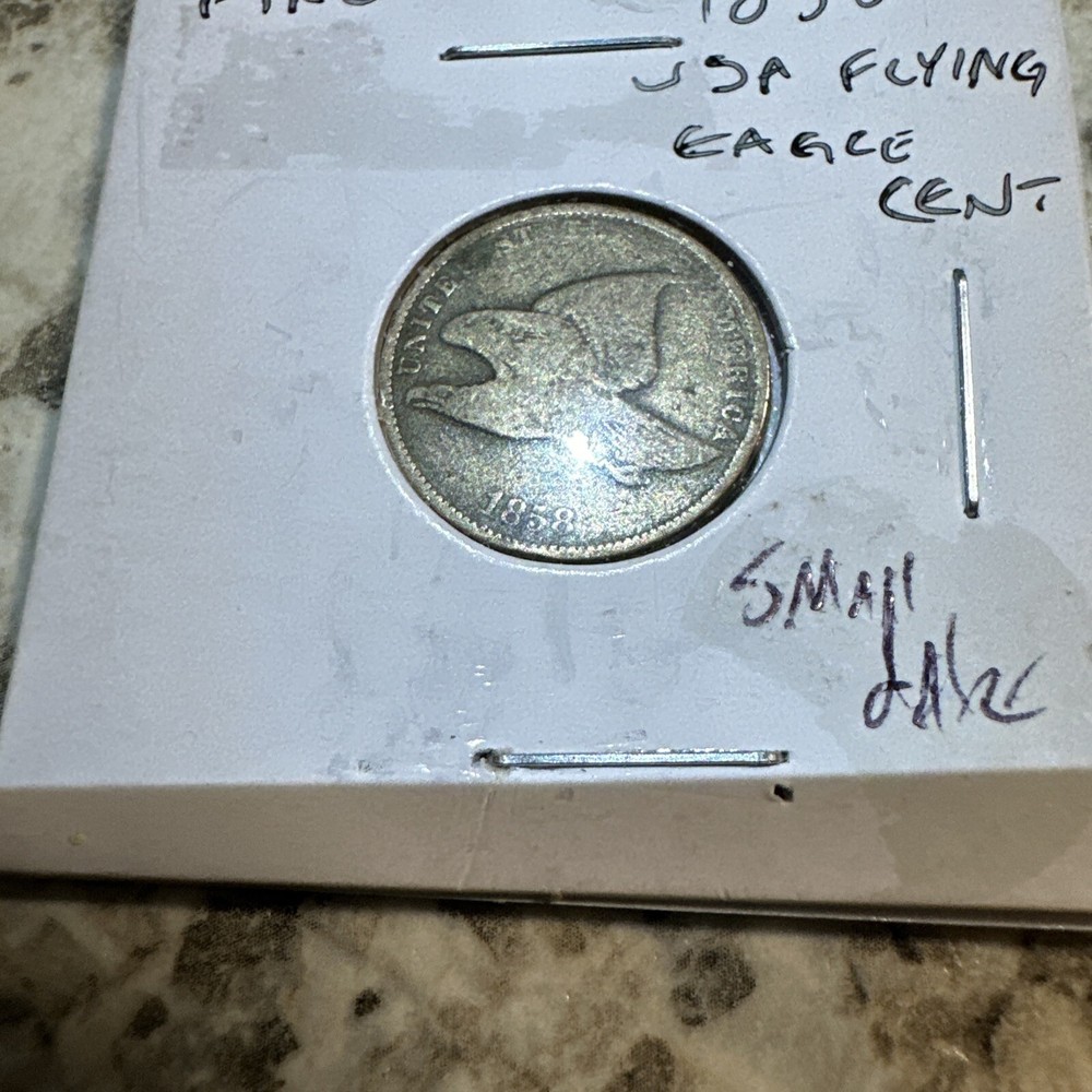 1858 Flying Eagle Cent - Small Letters