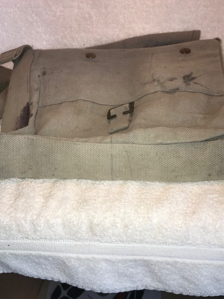 WW2 RCAF Officers Valise/ Small Satchel with Shoulder Strap