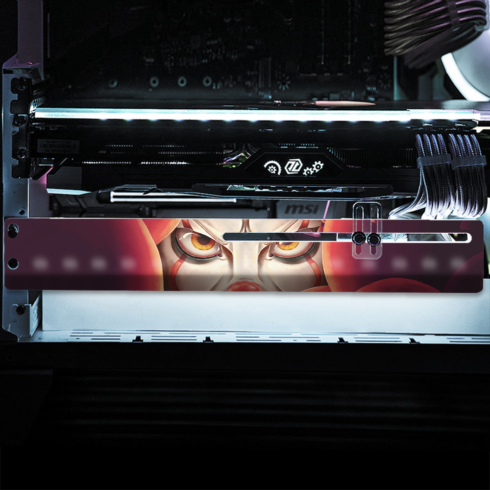 Custom RGB GPU Support Bracket (Addressable RGB Controller Kit Included)