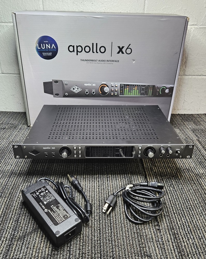 Universal Audio (UAD-2 Apollo X6 HE US) Apollo X6 Thunderbolt Audio Interface