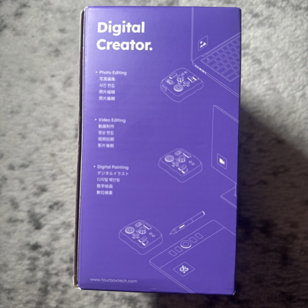 TourBox Elite Plus Creative Software Controller With Built In Bluetooth $300MSRP