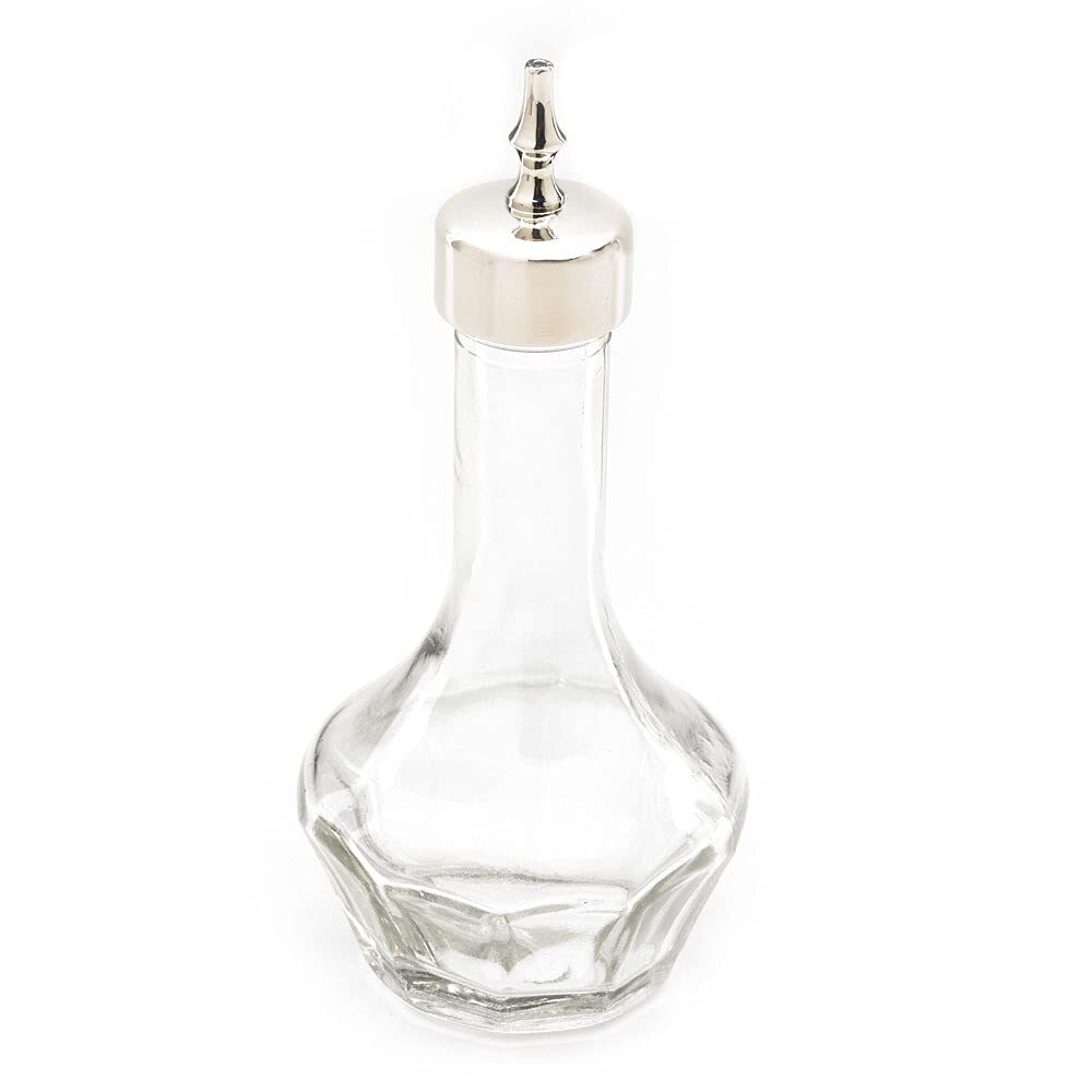 Bitters Bottle with Threaded Stainless Top 1.7oz Capacity M37134
