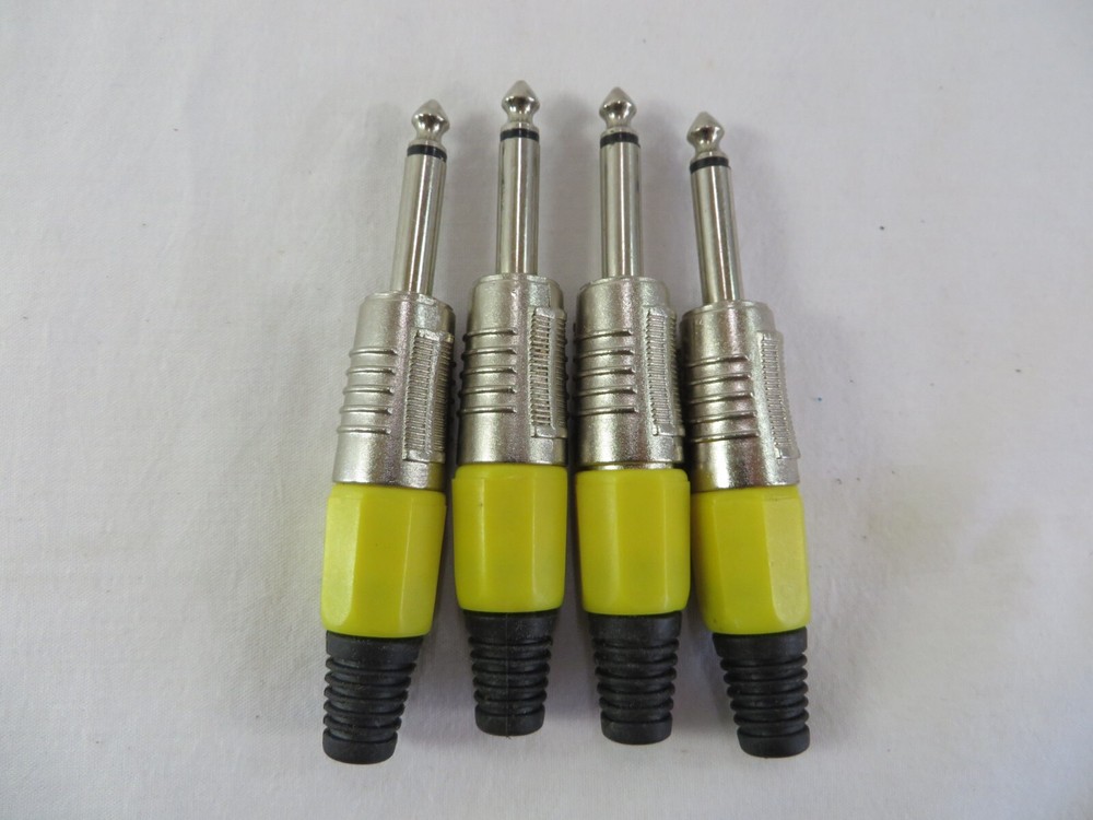 11 Piece - 0 1/4in Jack Plug Stereo Multiple Colors