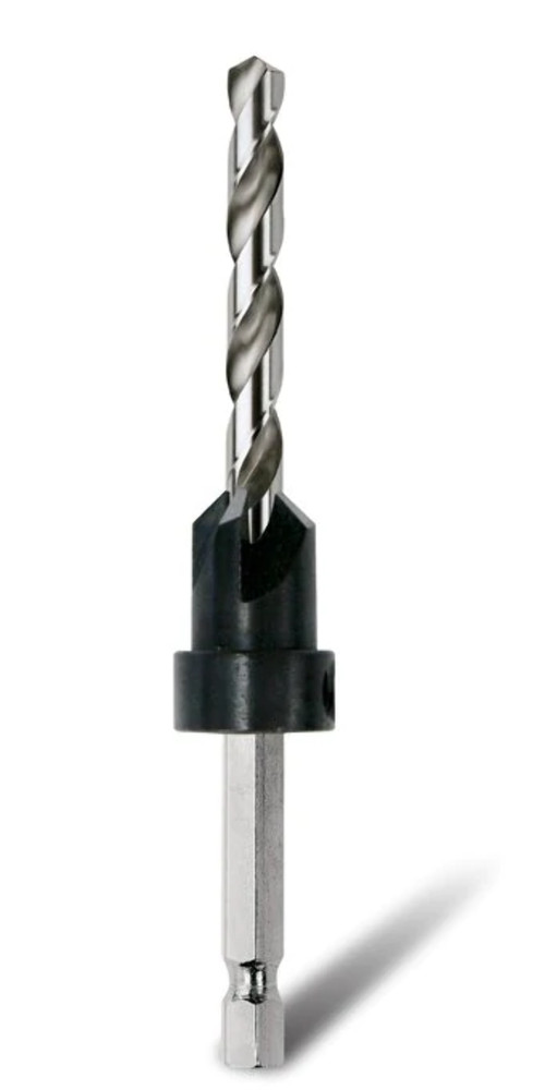 HSS Countersinking Drill 1/4" Hex Shank | Bordo