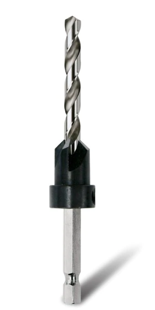 HSS Countersinking Drill 1/4" Hex Shank | Bordo
