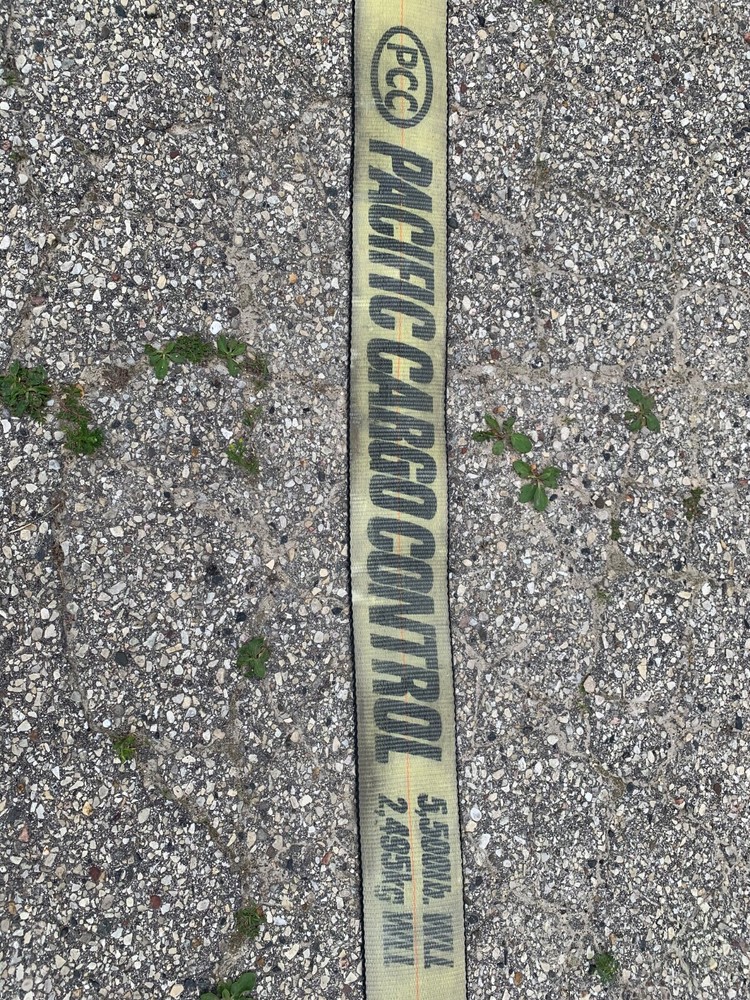4" Flat-Hook Semi Truck Load/Winch Straps