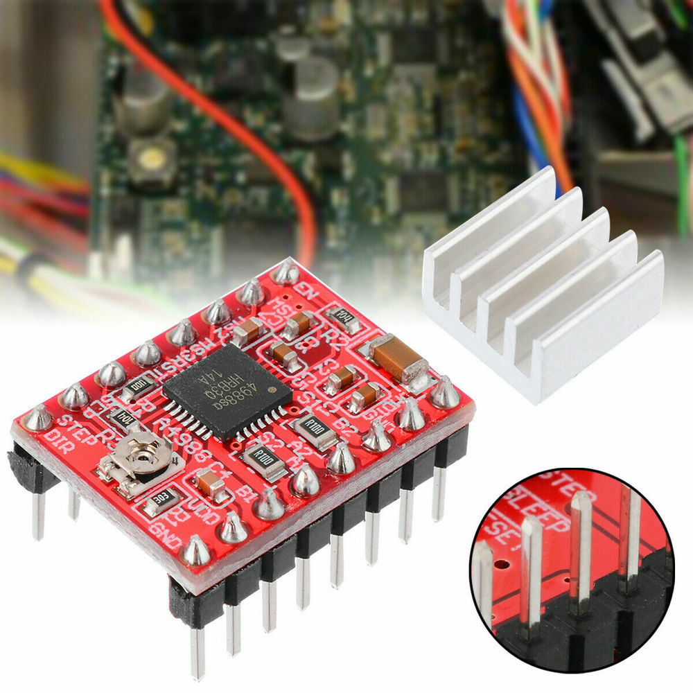 5PCS A4988 3D Printer Stepper Motor Driver Module StepStick for Pololu Reprap