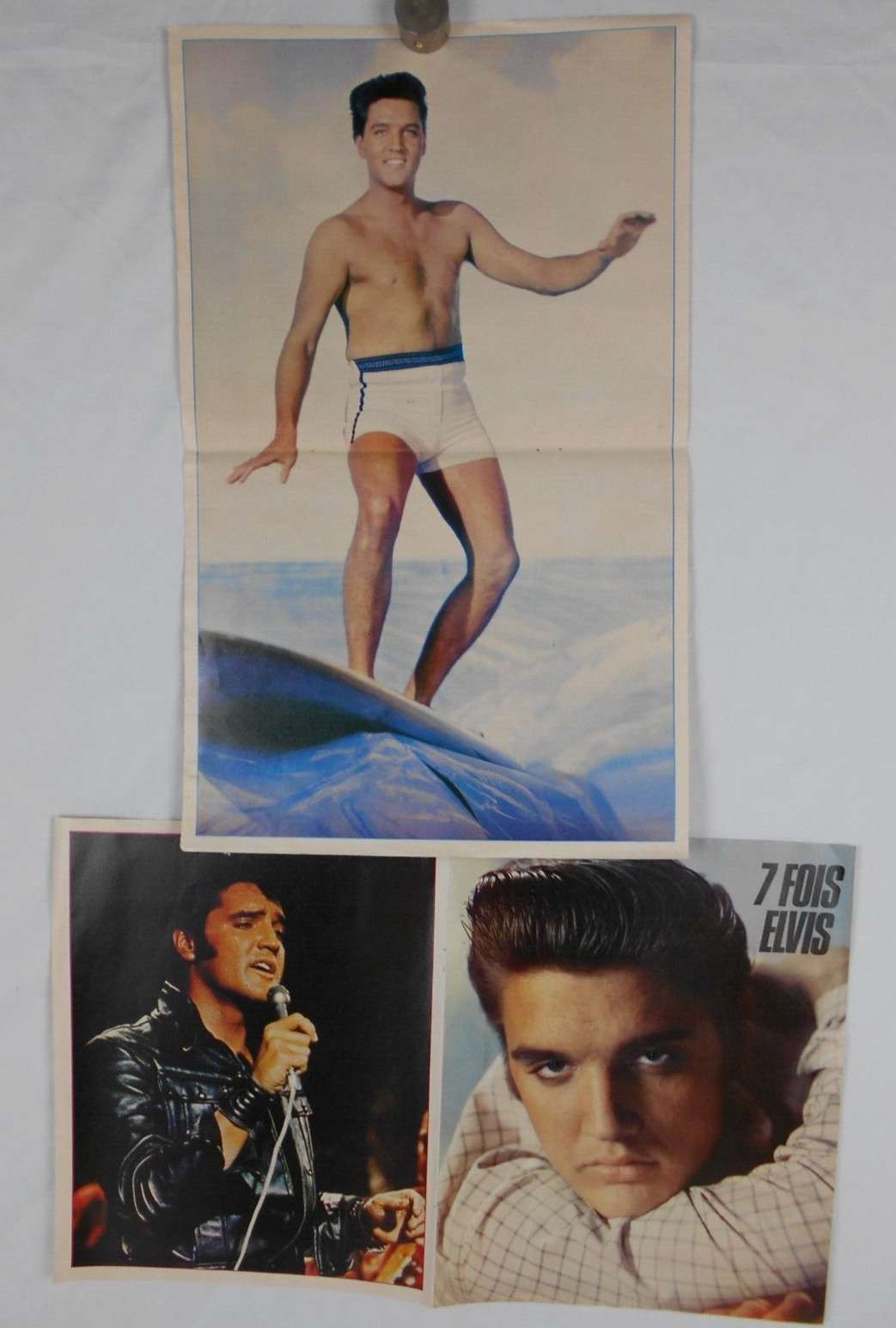 1977-1987 Elvis Presley French German Dutch vintage Magazines & Posters lot
