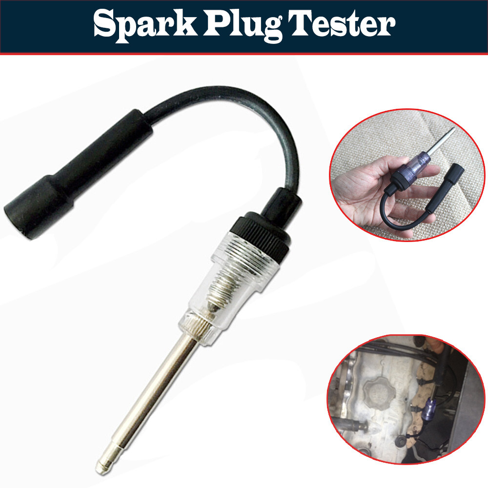 In Line Spark Plug Tester Ignition System Coil Engine Auto Diagnostic Test Tool