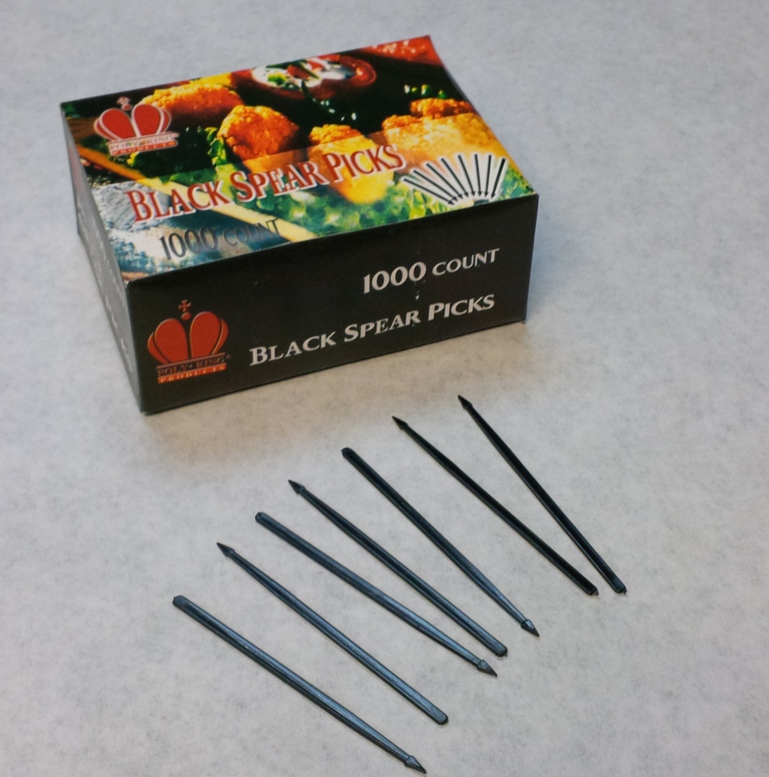 1000 BLACK ARROW PICKS 3.5"  Martini Olive Onion Cocktail Drink Garnish Spears