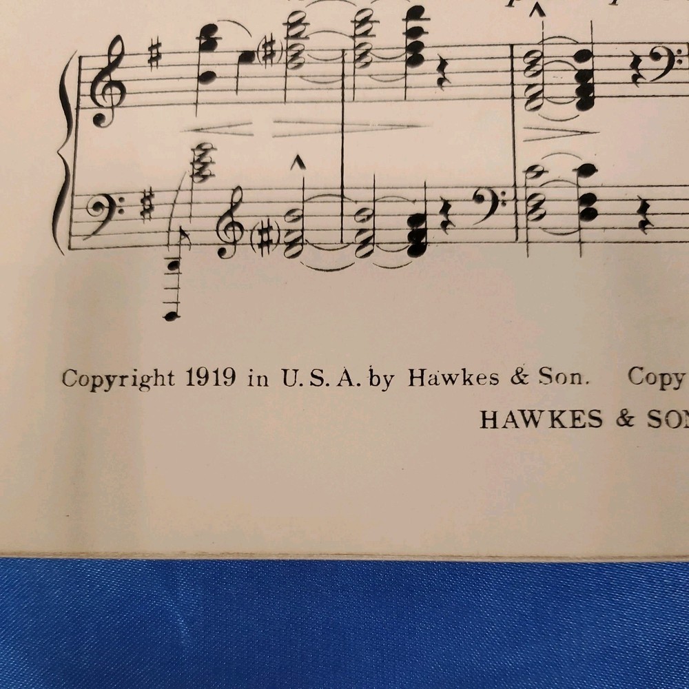 Vitage Sheet Music bundle