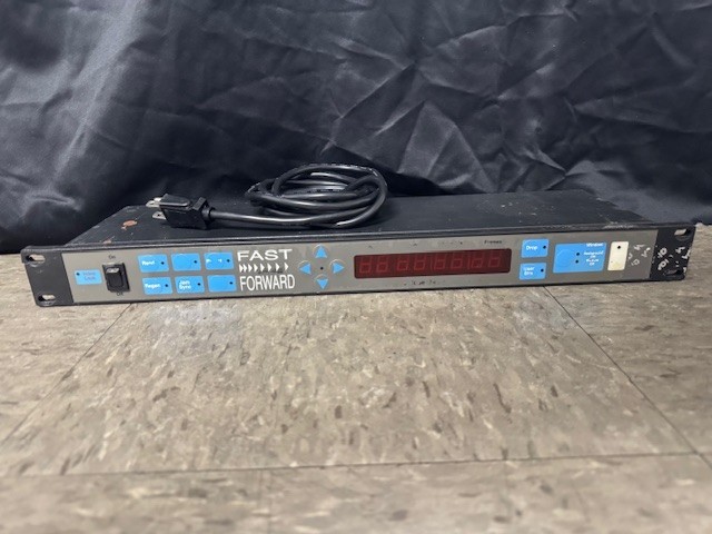Fast Forward Video F22 Rack Mount 1U Time Code Generator/Reader