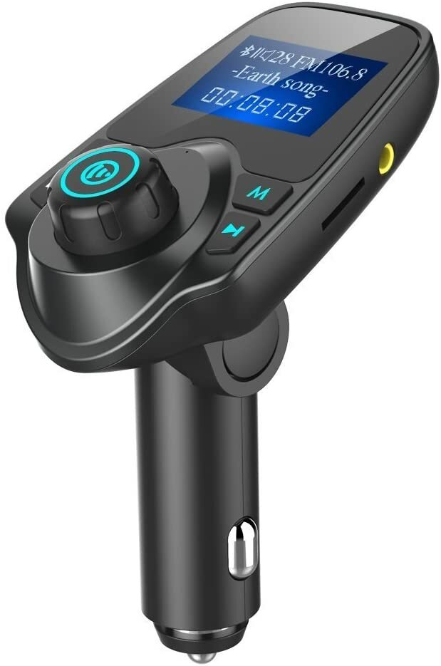 Bluetooth 5.0 Wireless FM Transmitter USB Charger Aux Adapter MP3 Hands-free Car