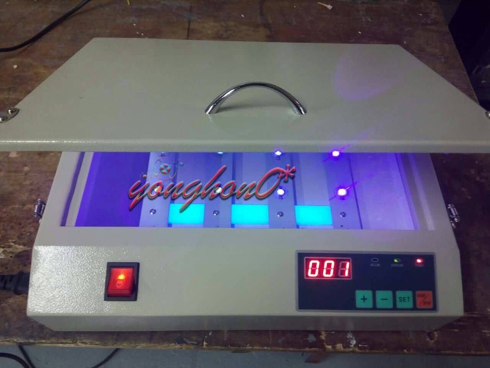 For Hot Foil Pad Printing PCB Small Protable UV Exposure Machine SC-280 220V