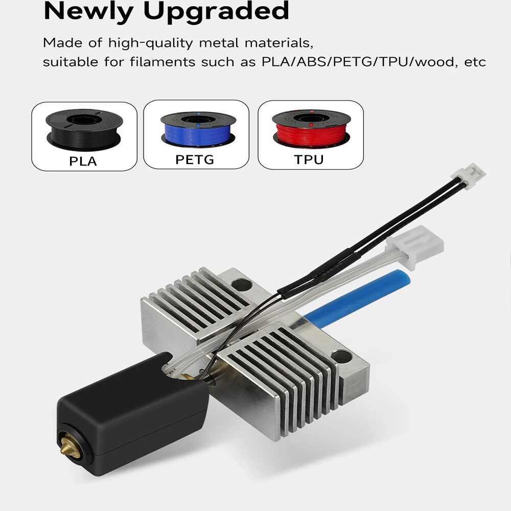 Extruder Nozzle Hotend Kit for Elegoo Neptune 4 Max/Plus 3D Printer Accessories