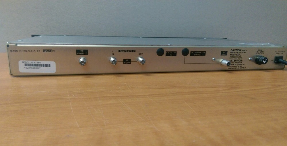 DRAKE HCP 1550 CHANNEL PROCESSOR
