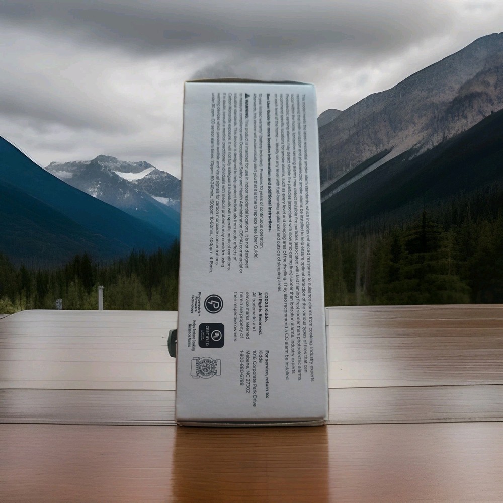 KIDDE‘™ DETECT Hardwired Smoke & Carbon Monoxide Detector with LED 10 Yr Battery