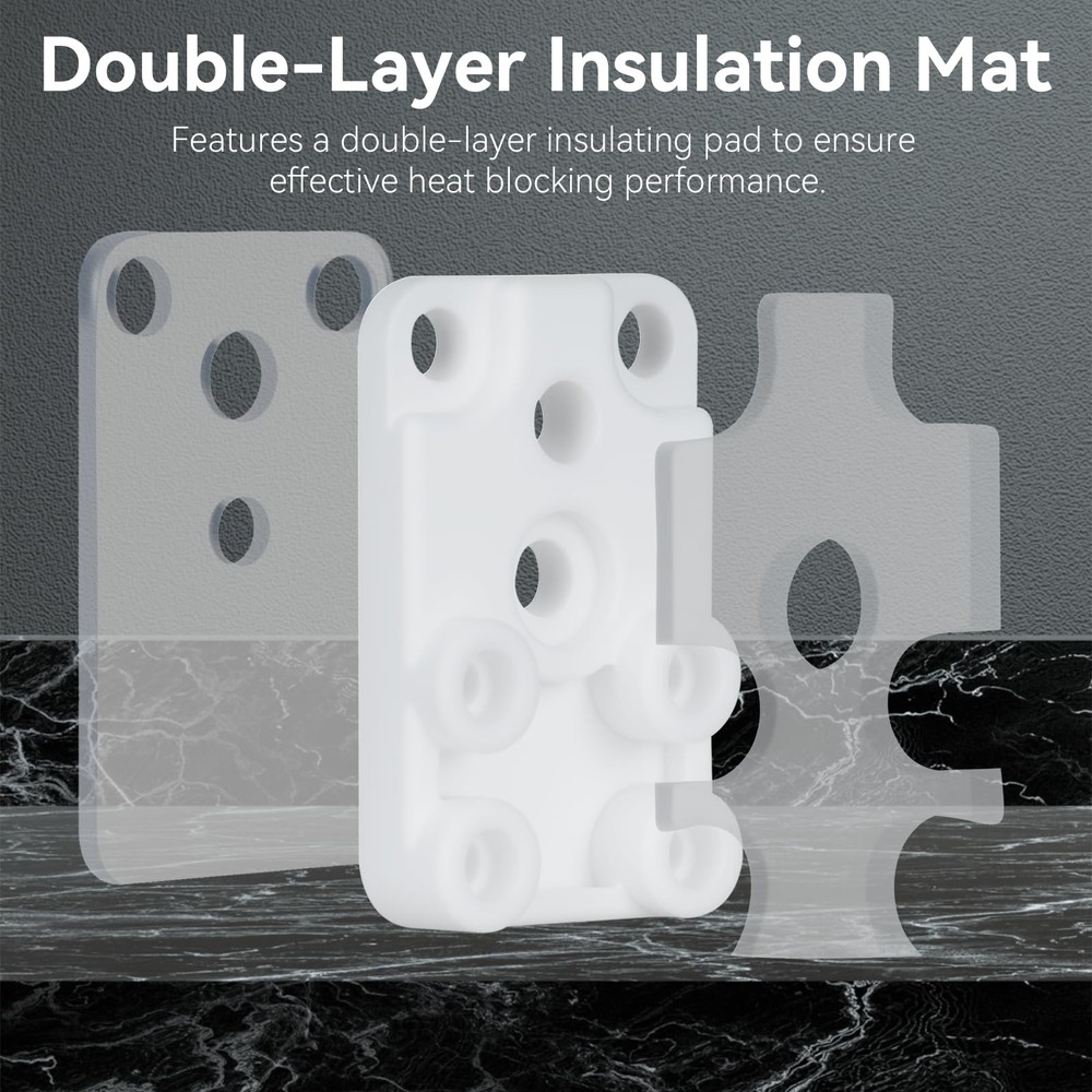 Upgraded Ceramic Zirconia Hotend Heating Assembly Kit Compatible with Bambu...