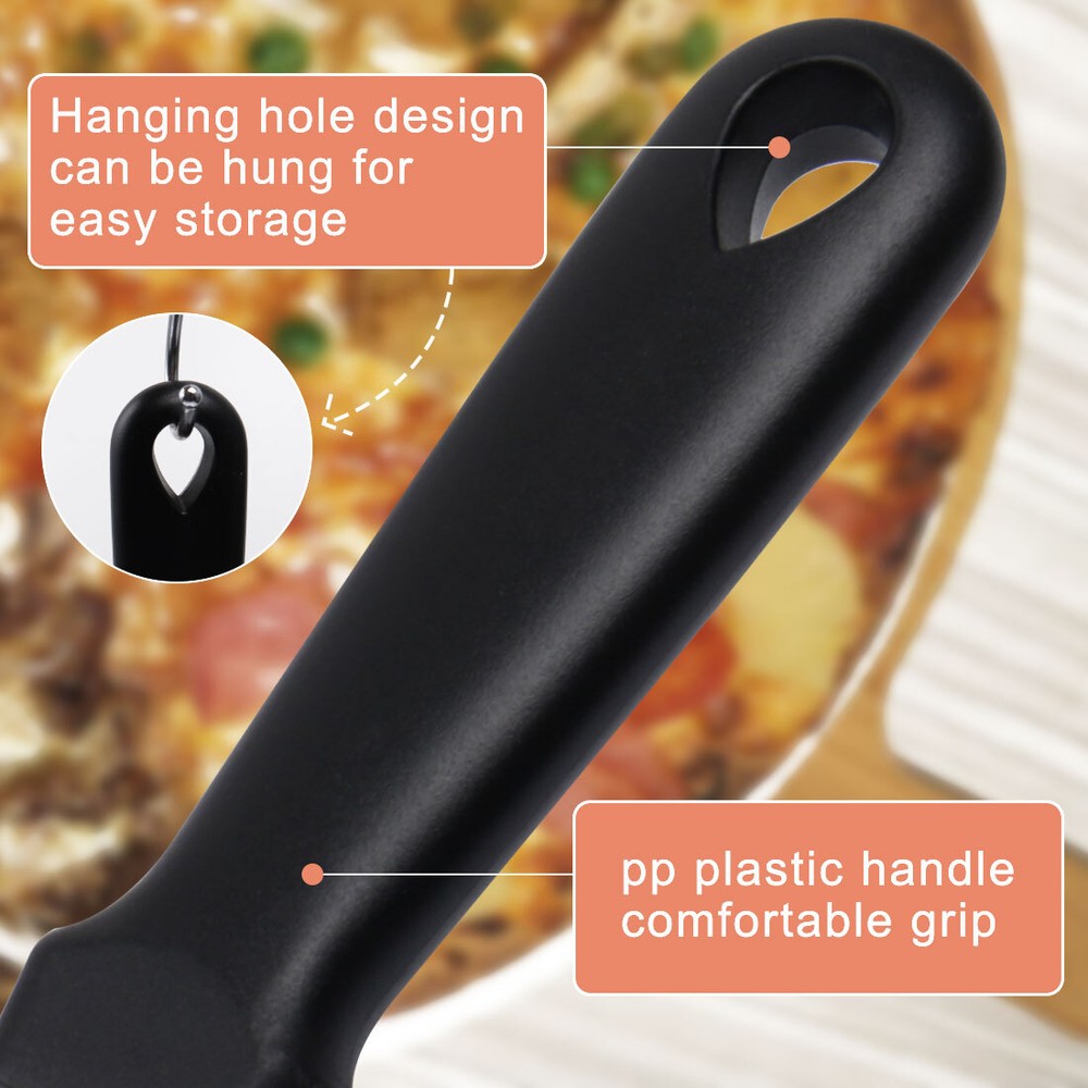 Pie Server Cake Pizza Grill Spatula Baking Cutter Wedding Party Serving Black