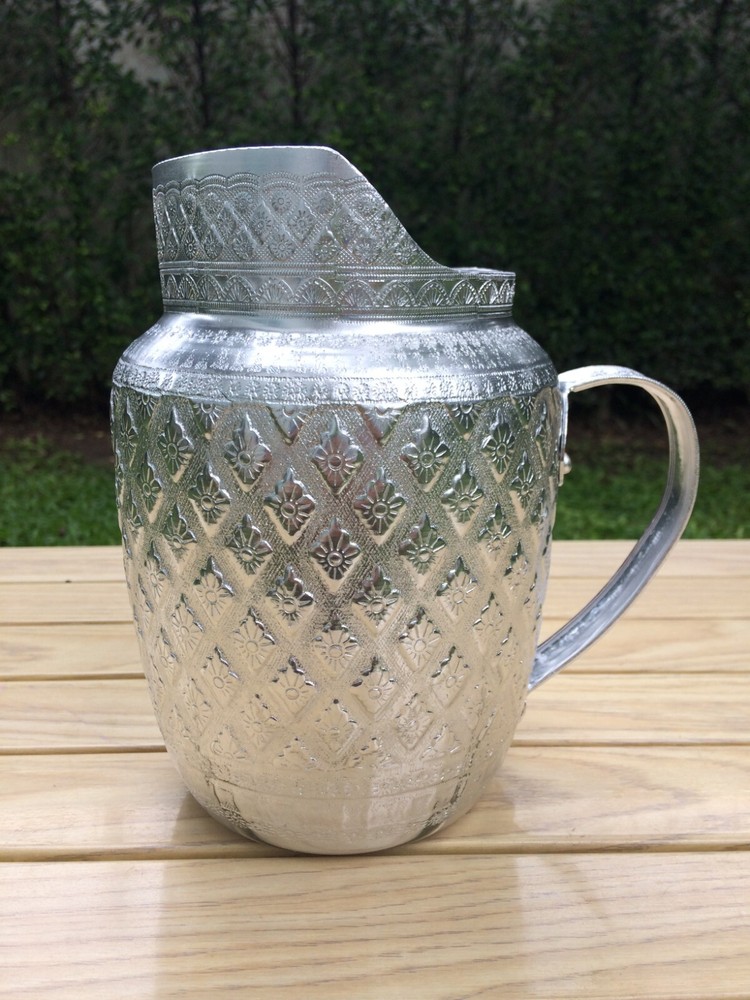 Aluminium Pitcher Thai Ancient Traditional Design