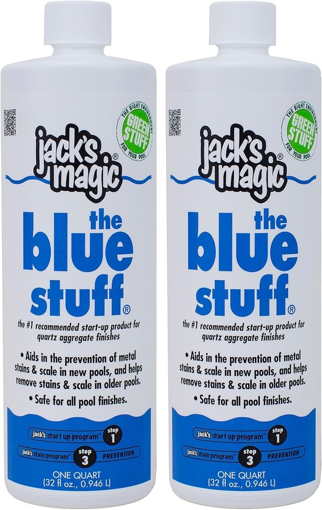 Jack's Magic The Blue Stuff Genuine OEM (1 qt) 2-Pack