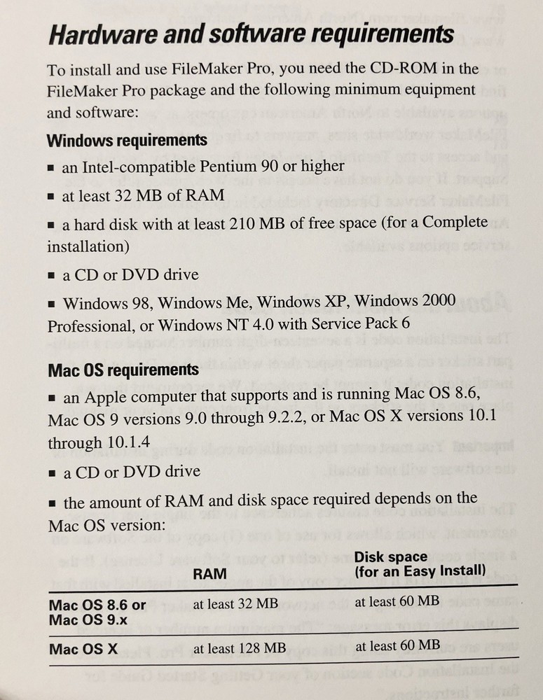 File Maker Pro 6 Getting Started Guide | Vintage User Manual Only | No Software