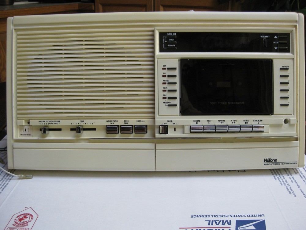 Nutone Intercom Master IMA 4006WH