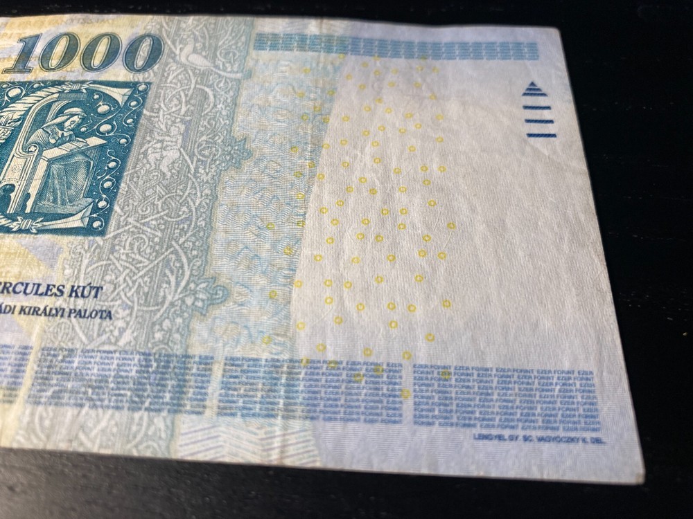 Banknote Hungary 1000 Forint 2011 Circulated