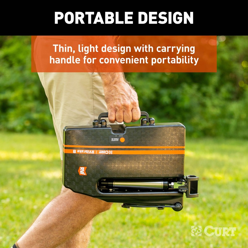CURT RVibrake 4 Portable Flat Tow Brake System